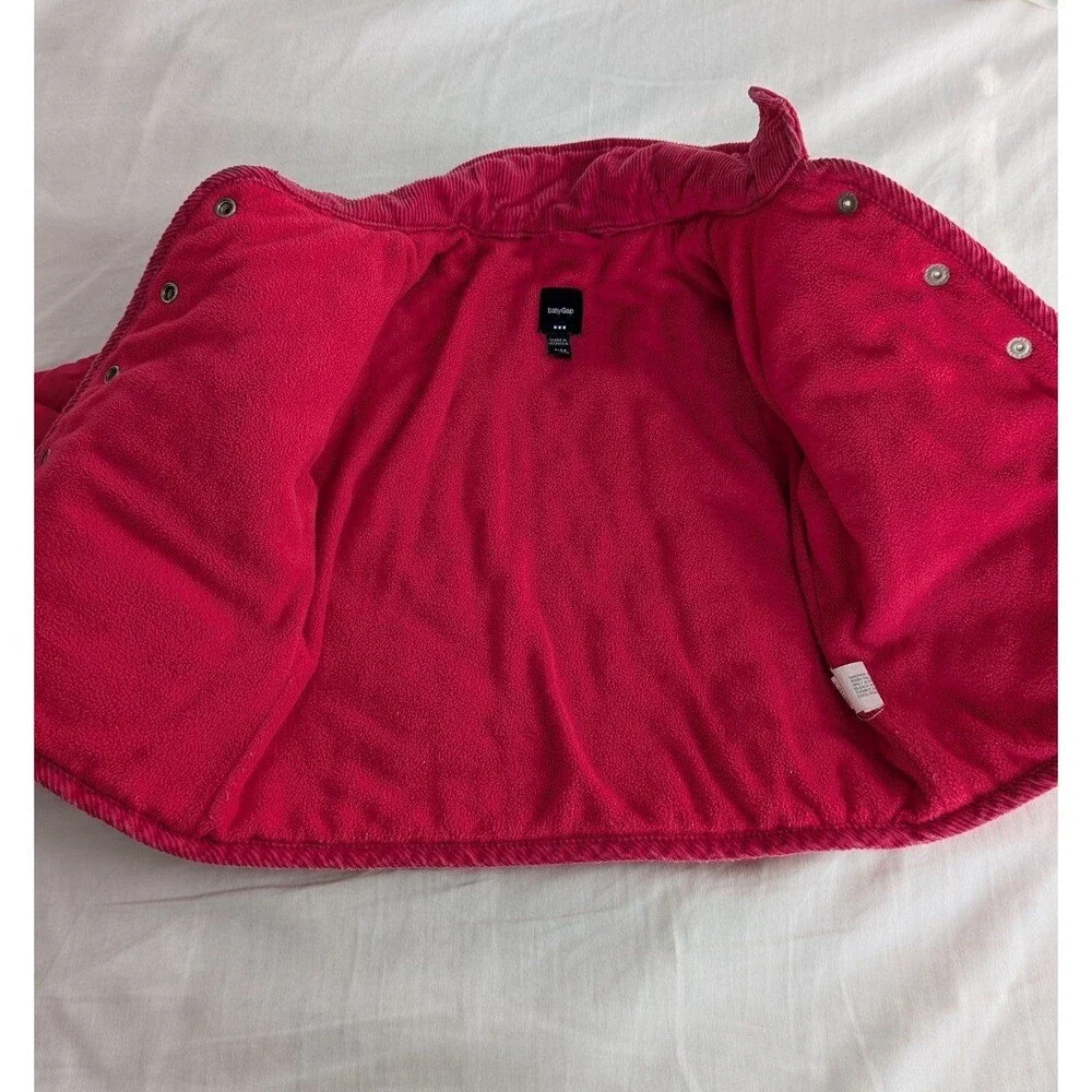 Baby Gap Quilted Fleece Jacket, 18-24m